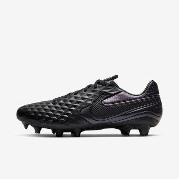 Nike Tiempo Legend 8 Pro FG - Férfi Focicipő - Fekete/Fekete